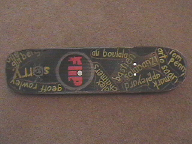 I didn't know what to do for this one, so I simply wrote the whole Flip team's names on the board.