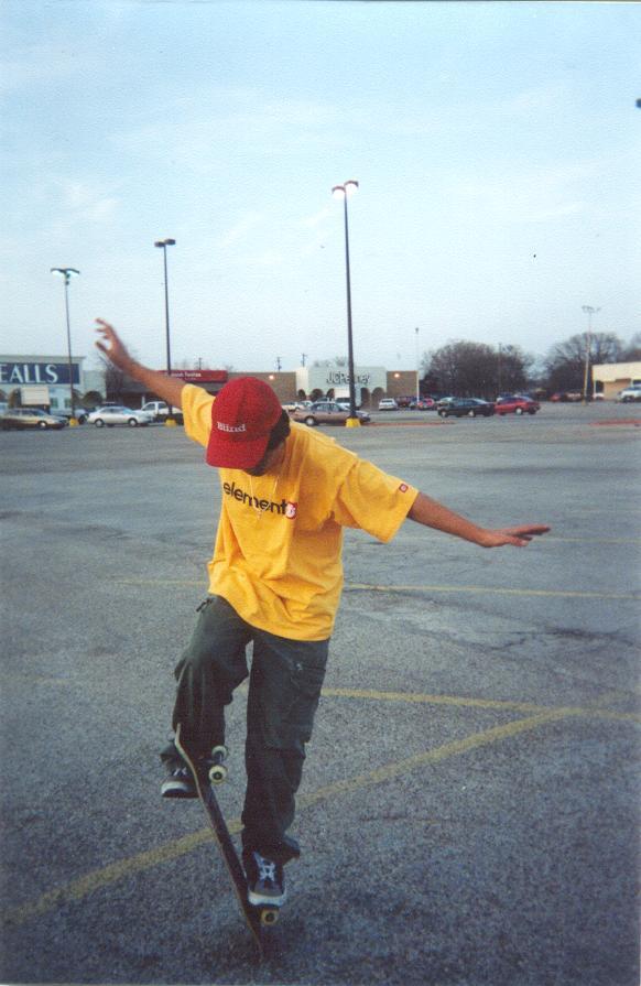 Balancing in a truckstand.