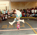 High ollie airwalk.